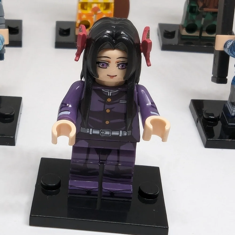 8 Minifigures- Demon Slayer Anime Building Block Toy Collectors Action Figures